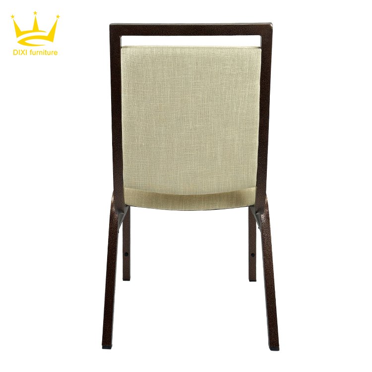 New Design Dining Chair with Curved Seat Cushion Restaurant Hotel School Banquet Chairs For Halls