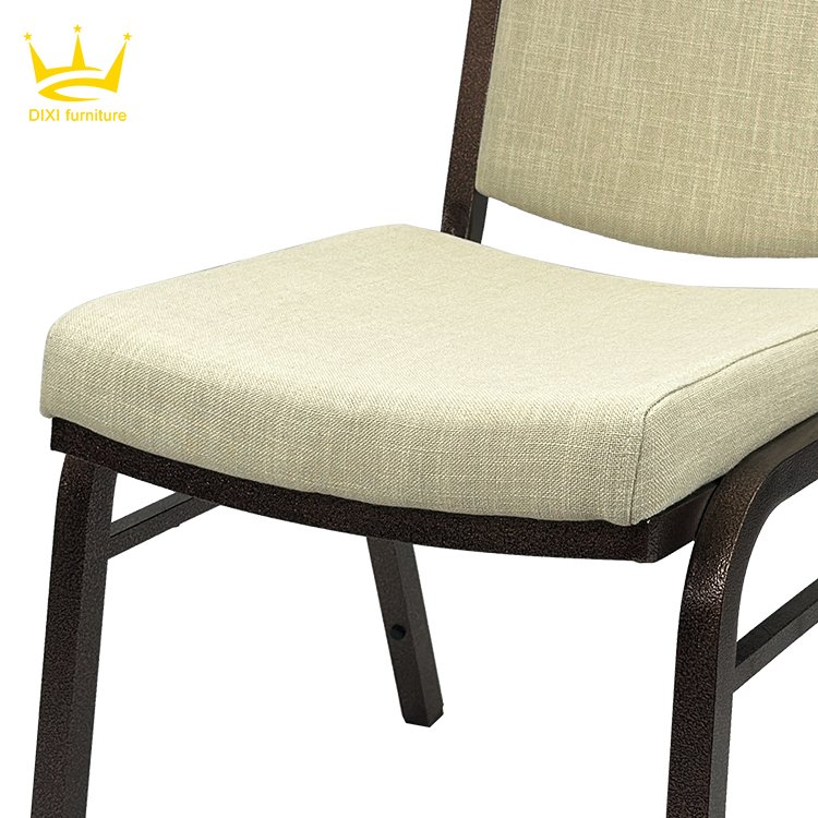 New Design Dining Chair with Curved Seat Cushion Restaurant Hotel School Banquet Chairs For Halls