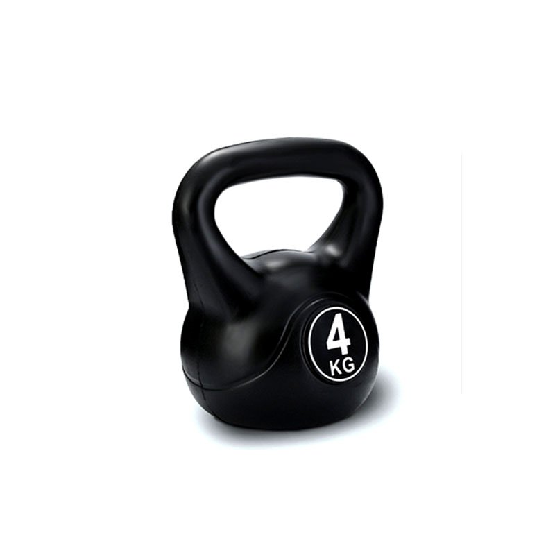 Cheap Cement Cast Iron Powder Coated Competizione Kettlebell 2kg 4kg 6KG 8KG 10KG 12KG 14KG 16KG Black PE kettlebell
