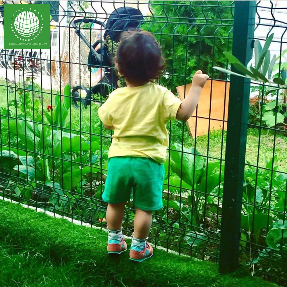 Eco Friendly Curve PVC Coated/corrosion Resistance Bending Welded Wire Mesh Fance/colorful Powder Coated 3D Curvd Fence Panels