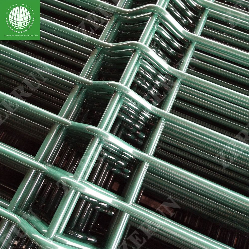 Eco Friendly Curve PVC Coated/corrosion Resistance Bending Welded Wire Mesh Fance/colorful Powder Coated 3D Curvd Fence Panels