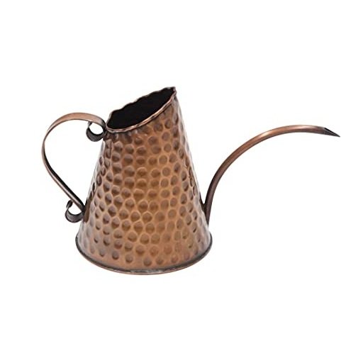 Home Garden Daily Usage Pink Enamel Finished Water Can Glorious Design Iron Metal Unique Design Custom Shape Watering Can
