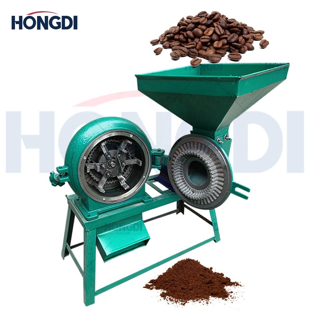 Hopper Type Cast Iron corn Grinding machine for Corn Soybean Walnut Pellet Tooth and Claw Mill