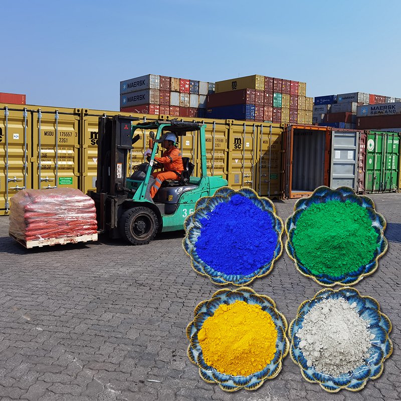 Stucco Cement Wall Used Black Synthetic Pigment Powder Coloring Stones Iron Oxide Pigments for Paver Interlock Paving Block Tile