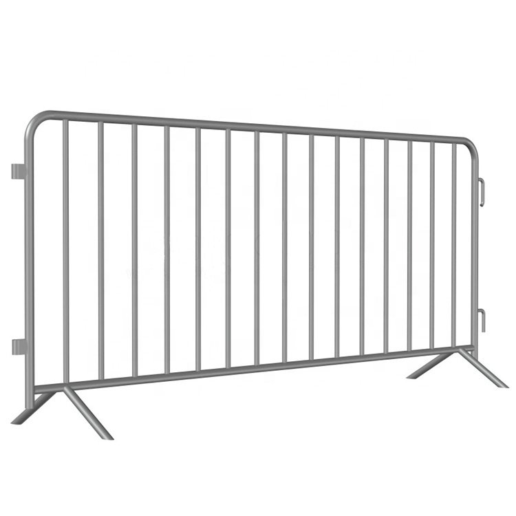 Mobile safety crowd control barrier fence