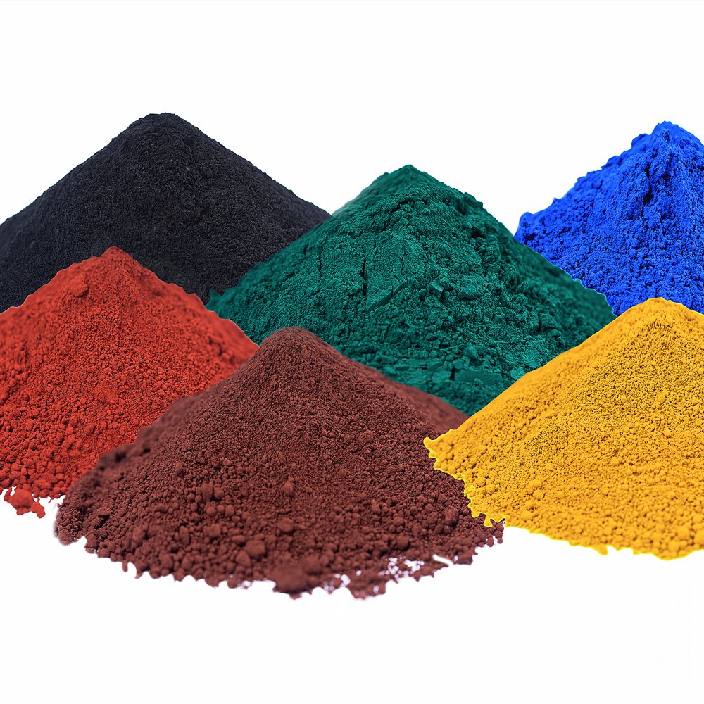Factory Price Iron Oxide Red Yellow Black Brown Pigments Powder for Color Concrete Bricks Cement