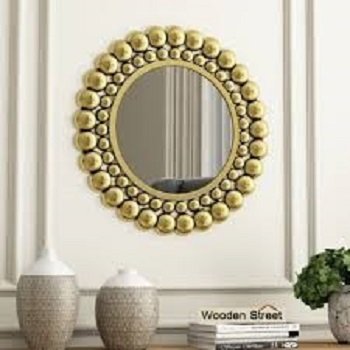 modern Mirror Wall door style for home Restaurants hotels iron frame Floor Beveled Mirror Decor glass reflector metal mirror
