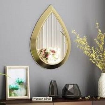 modern Mirror Wall door style for home Restaurants hotels iron frame Floor Beveled Mirror Decor glass reflector metal mirror