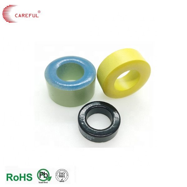 MPP/sendust/high flux/Soft iron core coated color material iron powder ferrite toroidal ring core
