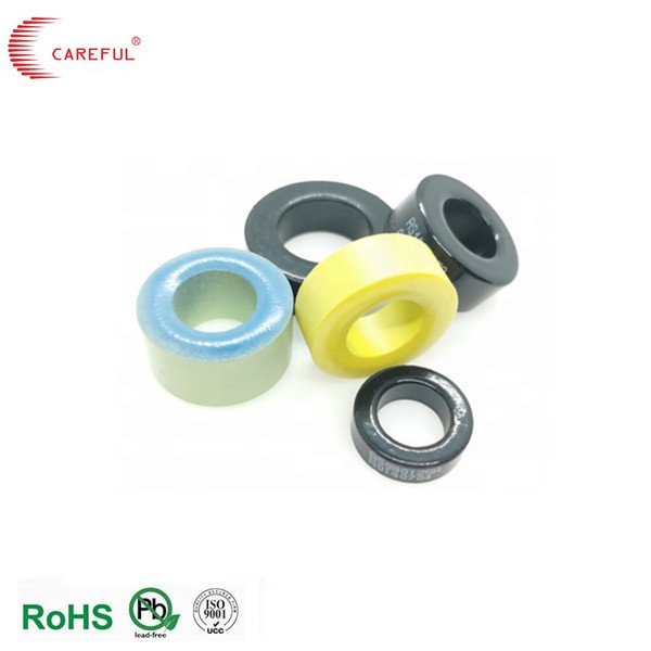 MPP/sendust/high flux/Soft iron core coated color material iron powder ferrite toroidal ring core