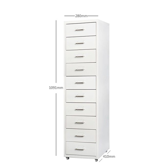 Best popular storage cabinet mobile 3 4 5 6 10 drawer units on castors