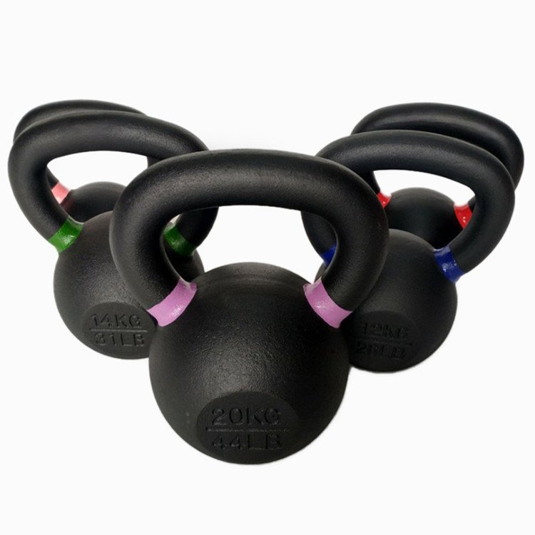 Hot!!! Custom Classic Colored Kettlebell Cast Iron Powder Coated kKttlebell For Gym and Commercial Use
