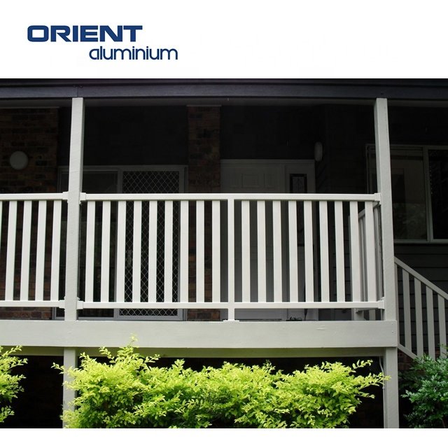 Modern Design Decorate Indoor Wrought Iron Staircase Railings Aluminum Handrail Glass Railing For Stairs And Balcony