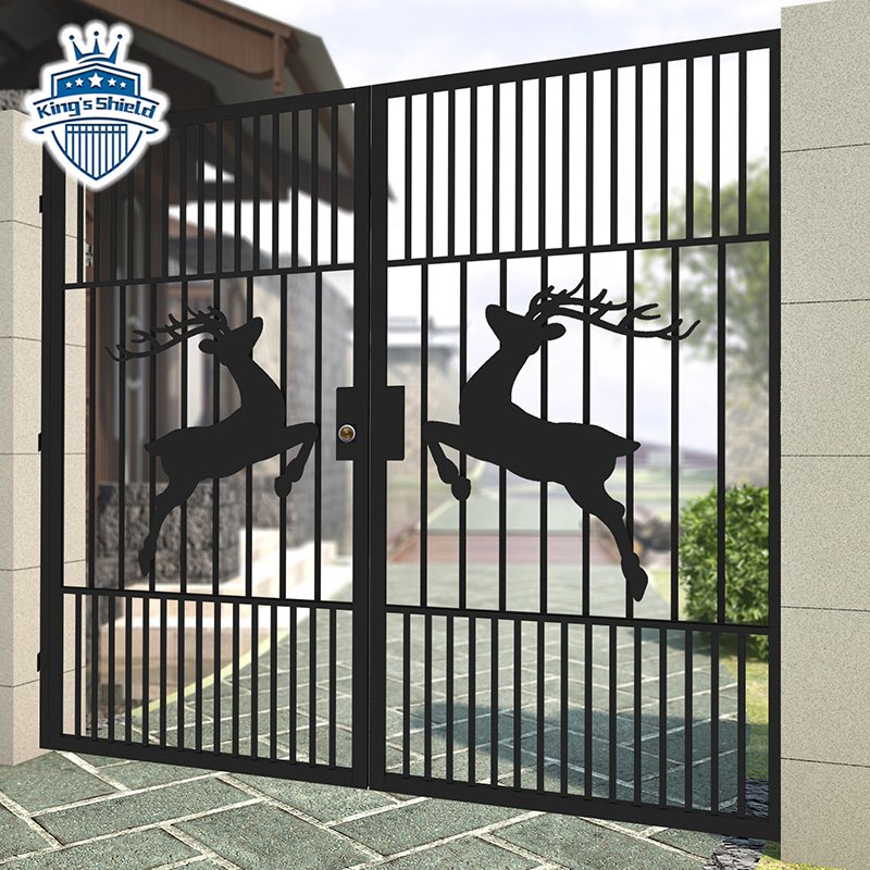 Modern style driveway village house gates for houses main gate design