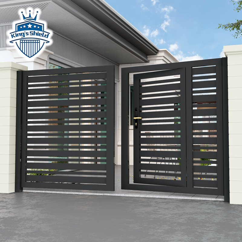 Modern style driveway village house gates for houses main gate design