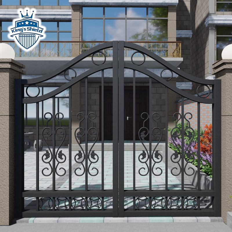Modern style driveway village house gates for houses main gate design