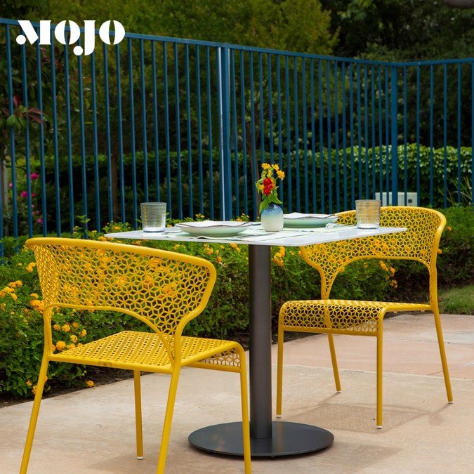 Iron patio chairs Outdoor garden chairs Yard dining/cafe metal furniture Wrought iron outdoor chairs for restaurant and cafe