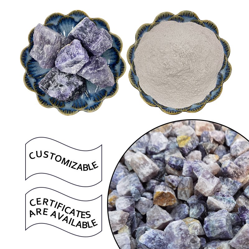 Manufacturers Supply Fluorite Powder Raw Stone Enamel Glaze Hot Iron Steel Smelting Caf2 Chemical Non-Metallic Minerals