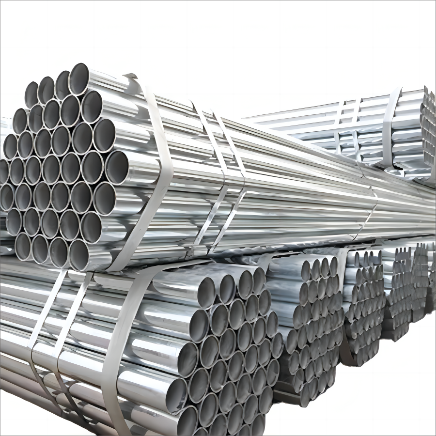 Scaffolding Pipe metal Corrugated Square Hot Dip Galvanized Steel Pipe ERW Hollow Section Iron Rectangular Tube For Greenhouse