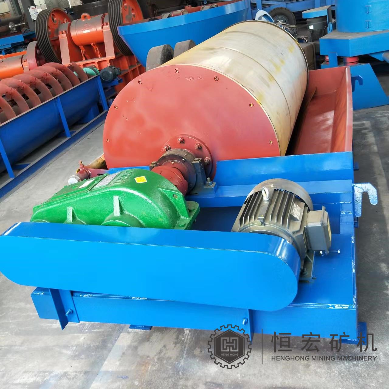 Ferrous And Non Ferrous Metal Separation Machine 1000-15000GS High Intensity Rare Earth Permanent Magnetic Particle Separator