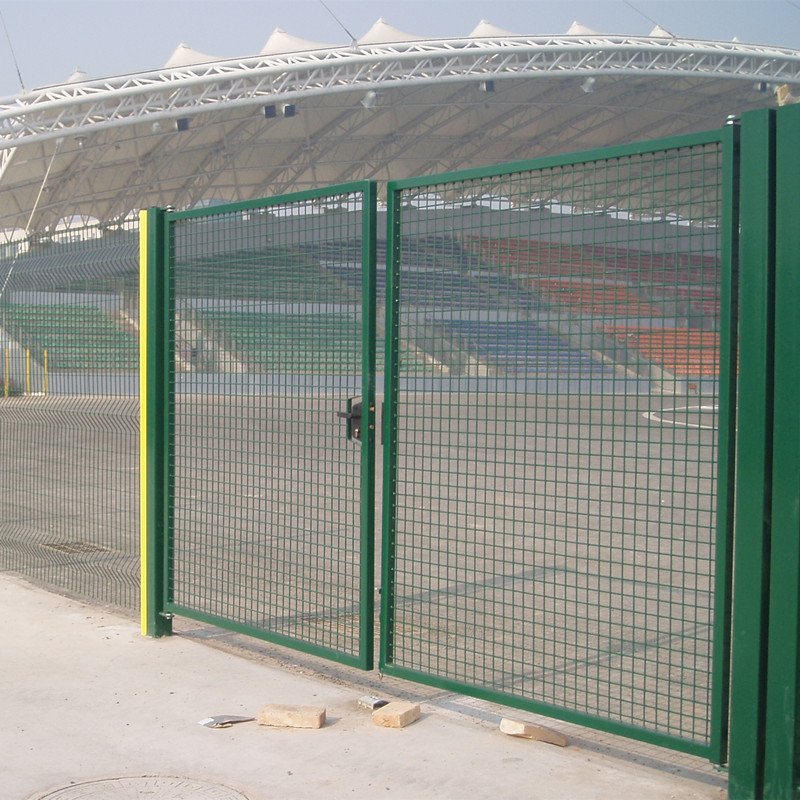 home metal wire mesh panel iron wire mesh yard gate for garden single swing gate