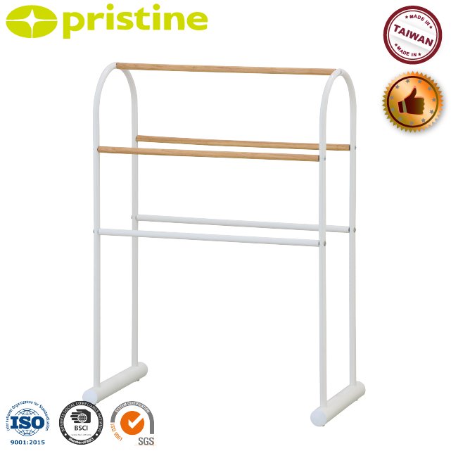 Black Friday household storage MIT Taiwan household furniture Manufacturer wooden portable bathroom towel rack