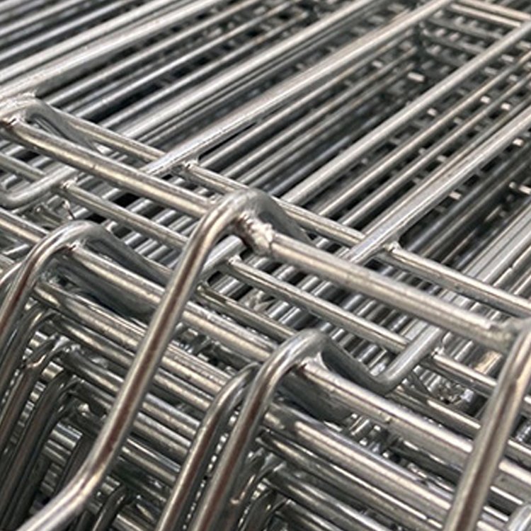 Green vinyl coated 3d curved wire mesh fence 3d V fold bending wire mesh fence for garden