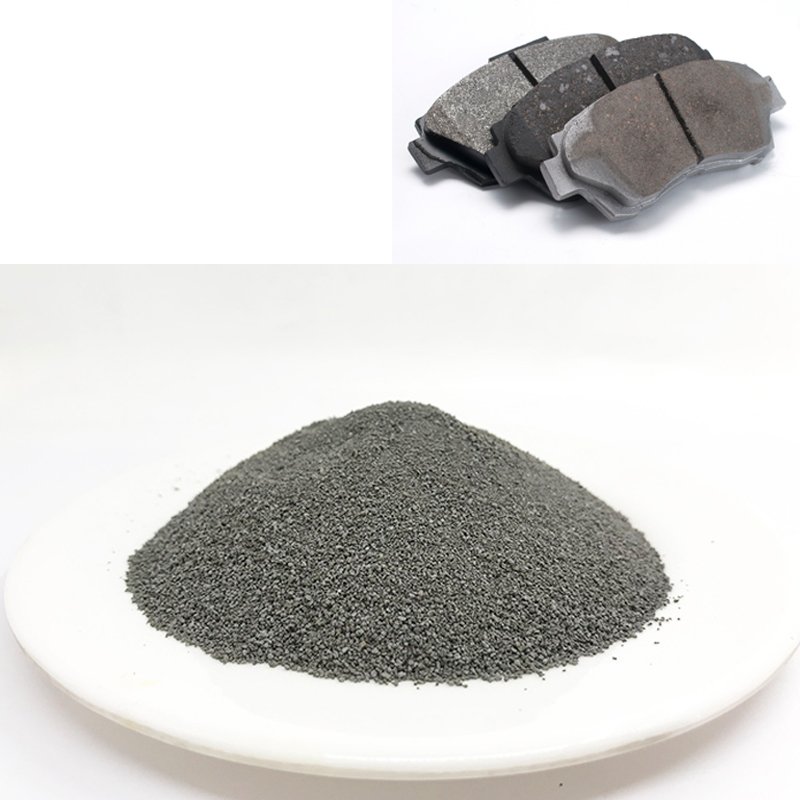 Gray Friction Material Dust Brake Pads Reduced Iron Powder