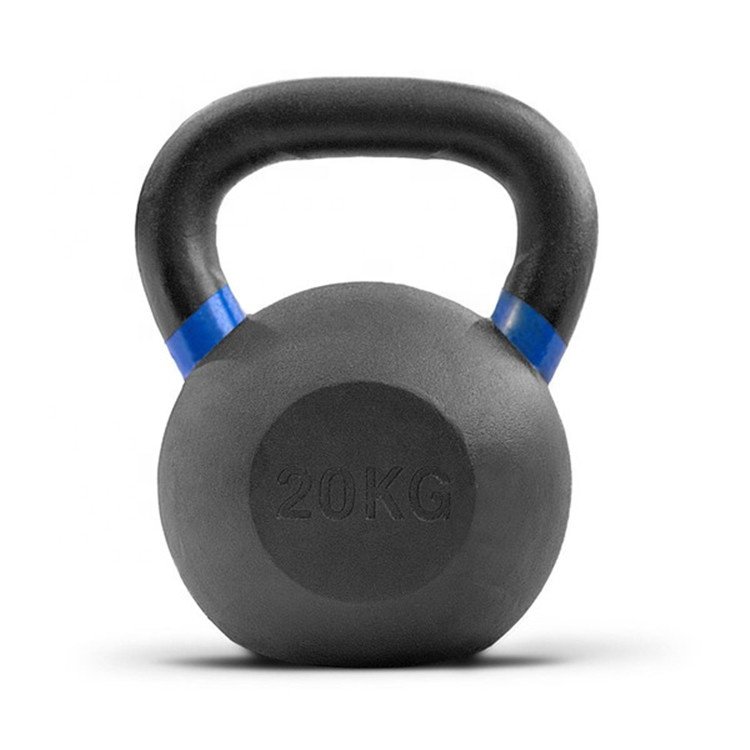 High quality Gravity Black Cast Iron Powder Coated Kettlebell