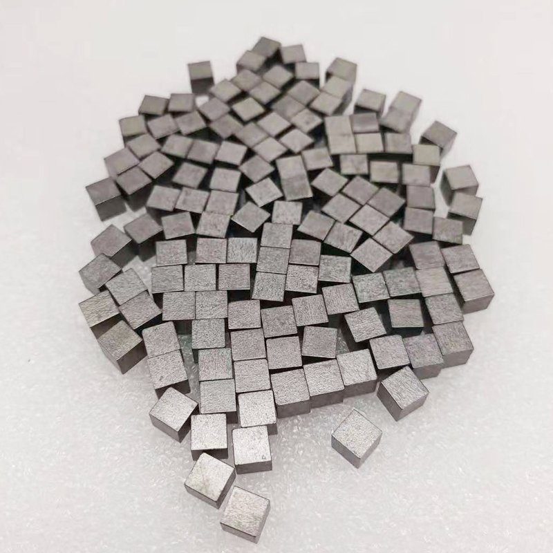 95 93 tungsten nickel iron cube block mechanical weight ball surface polished tungsten base alloy cube