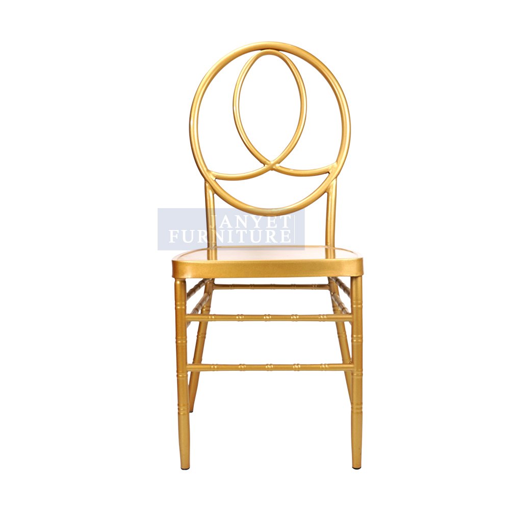 Wholesale Gold Stacking Metal Phoenix Chairs Wedding Event