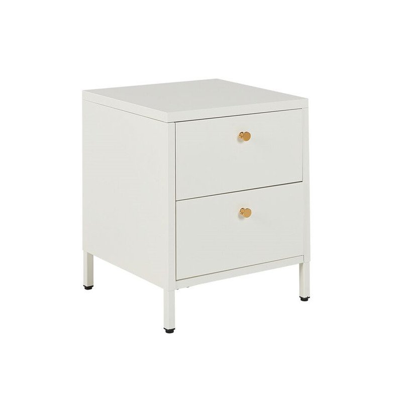 Cheap Sale Bedroom Modern Simple Metal Corner Nightstands Bedside Table Nightstand cabinet storages