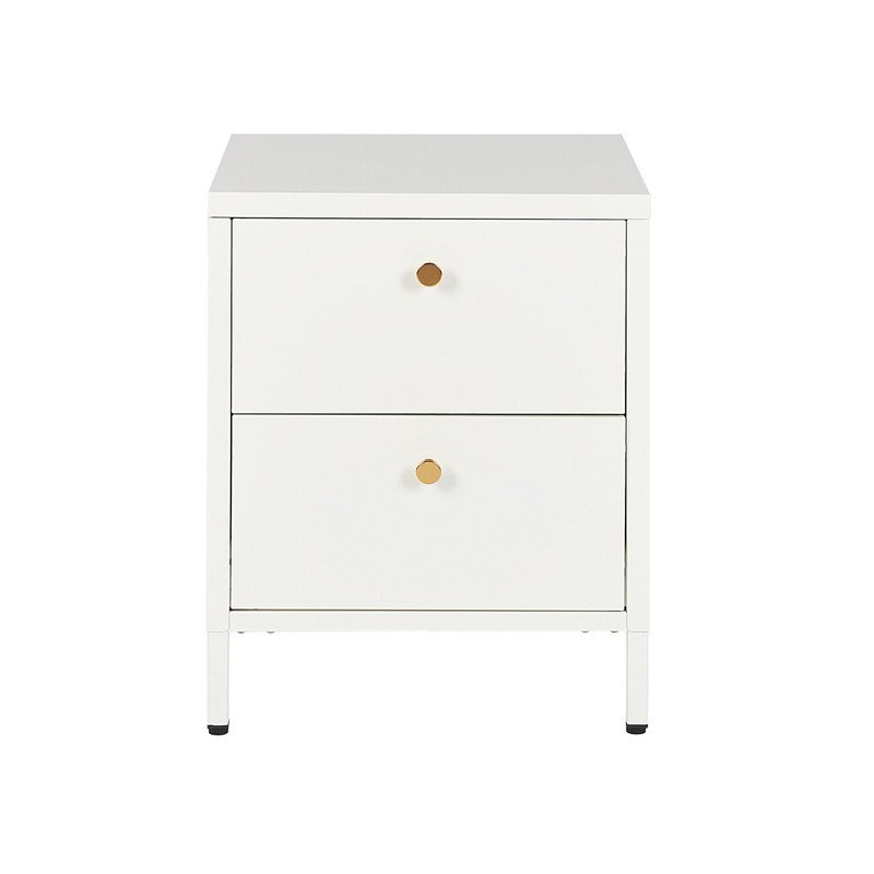 Cheap Sale Bedroom Modern Simple Metal Corner Nightstands Bedside Table Nightstand cabinet storages