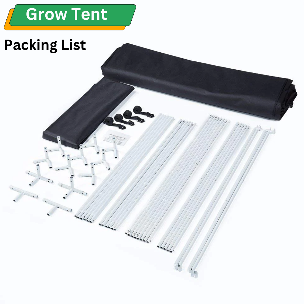 120x60x150CM Grow Tent 600D Mylar GreenHouse Grow Tents For Plant Planting