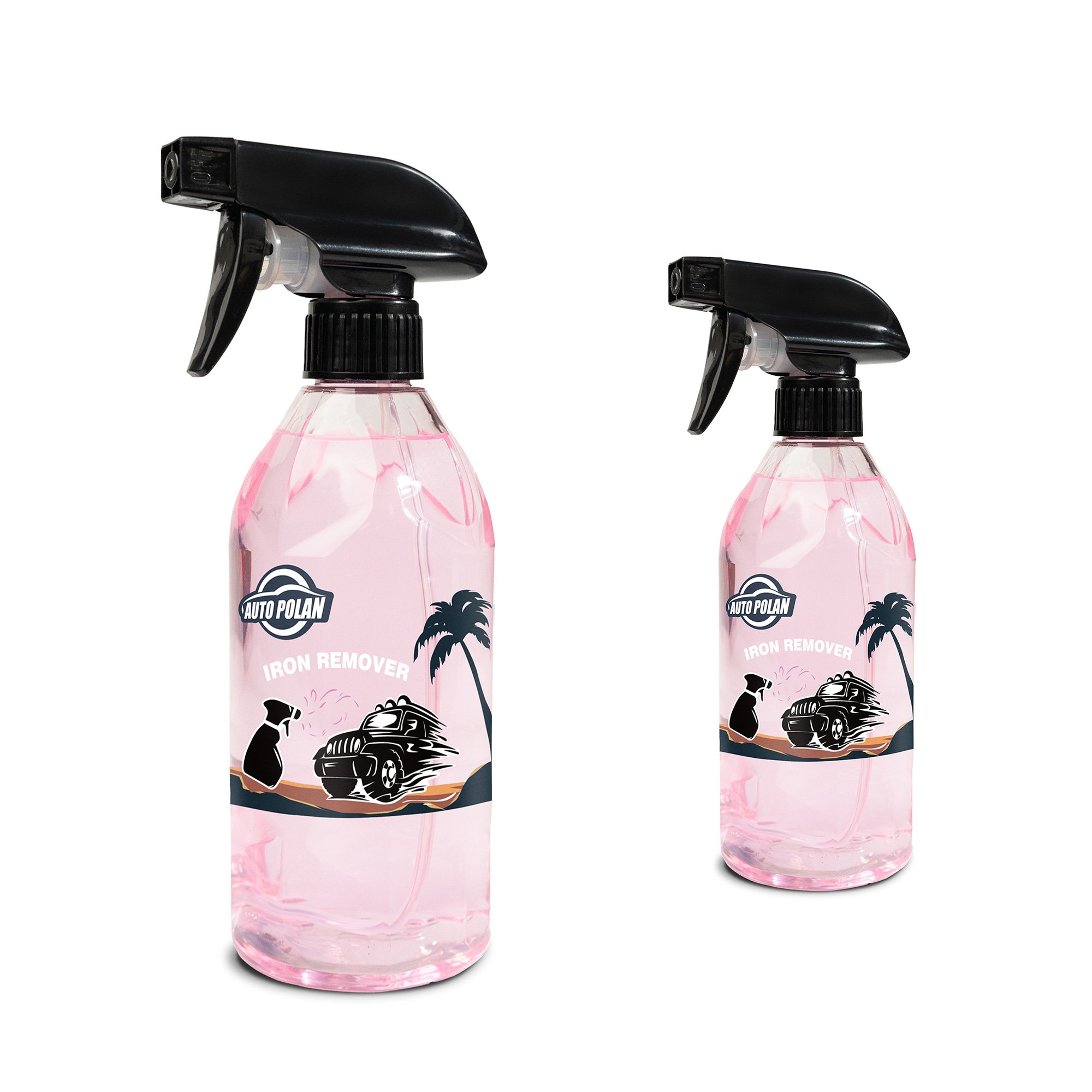 wholesale supply of iron powder remover customized sample 500ml spray for car wash
