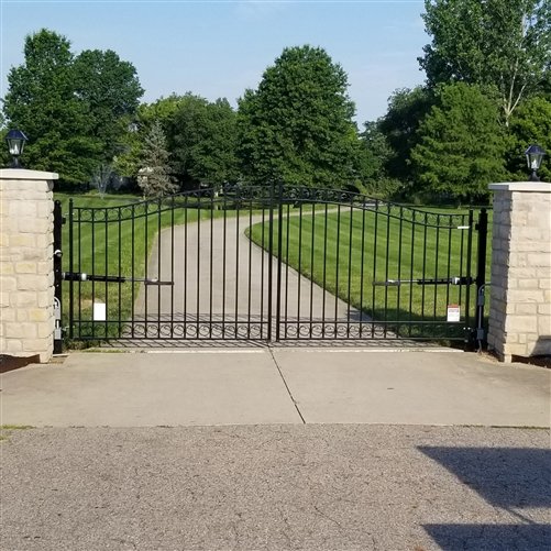BODUN one stop aluminum gate small metals customize service for gate, free CAD graphic, tell us size and design, swing sliding