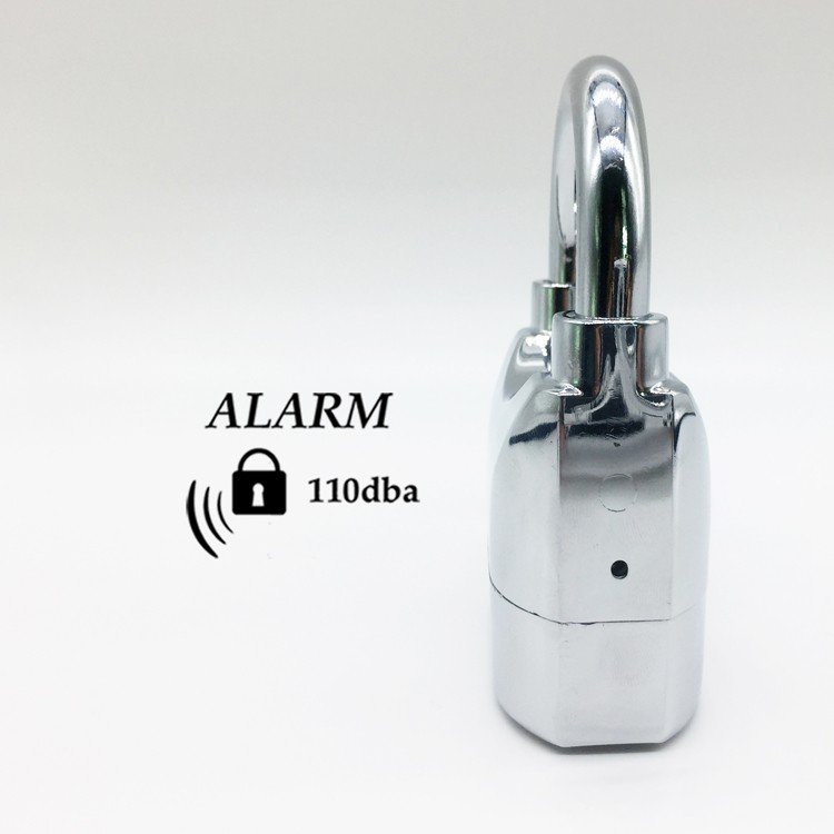 60MM safe suitcase three keys brass padlock