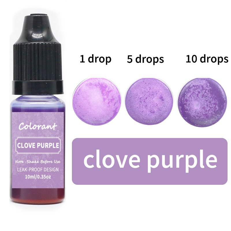 20 Colors Liquid Candle Dye DIY Candle Making Supplies Kit Candle Coloring for Wax Each 10ml