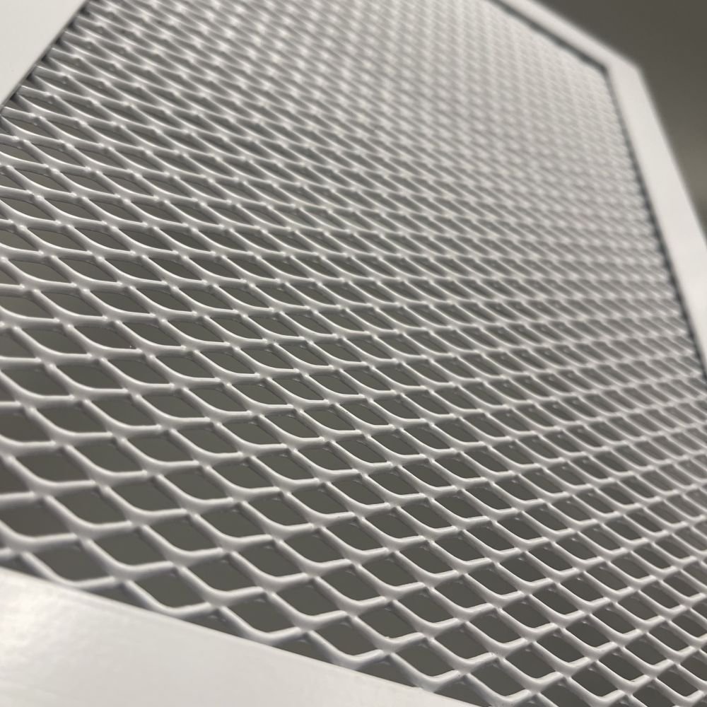 Square shape expanded wire stretched metal mesh decorative