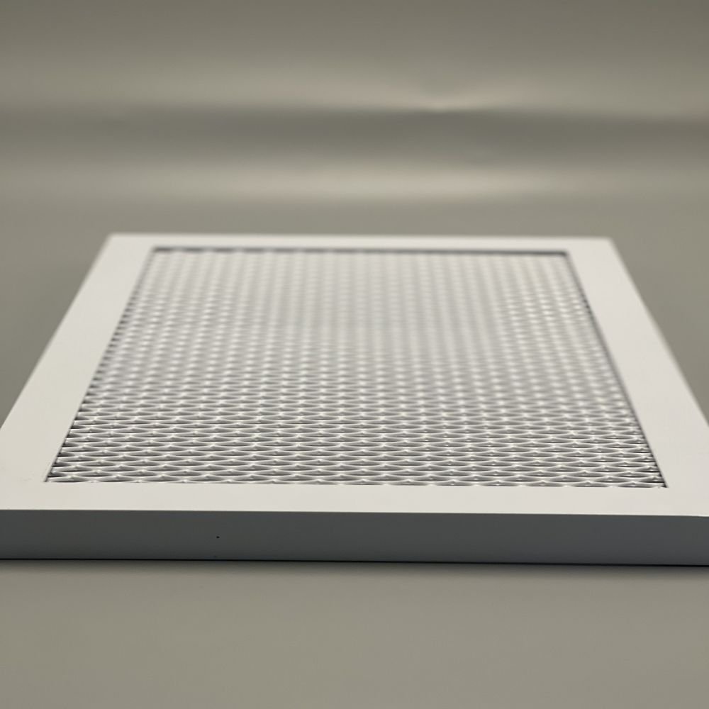 Square shape expanded wire stretched metal mesh decorative