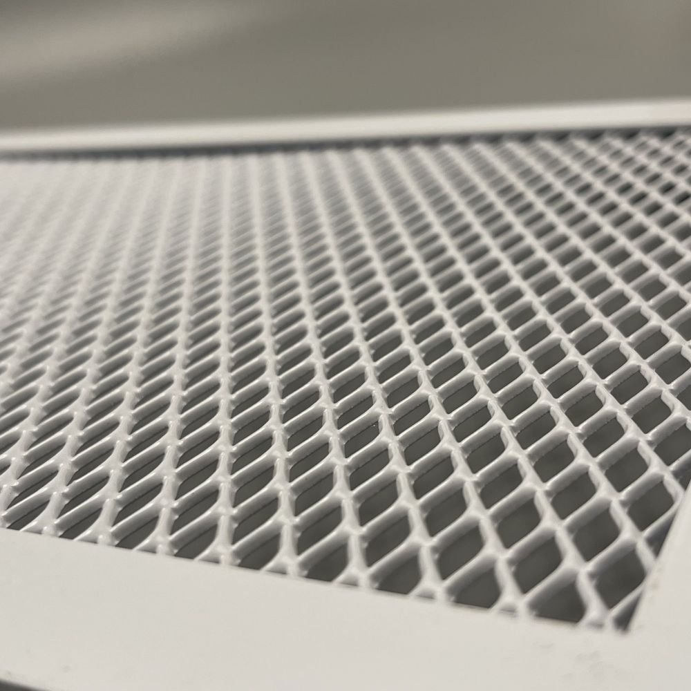 Square shape expanded wire stretched metal mesh decorative