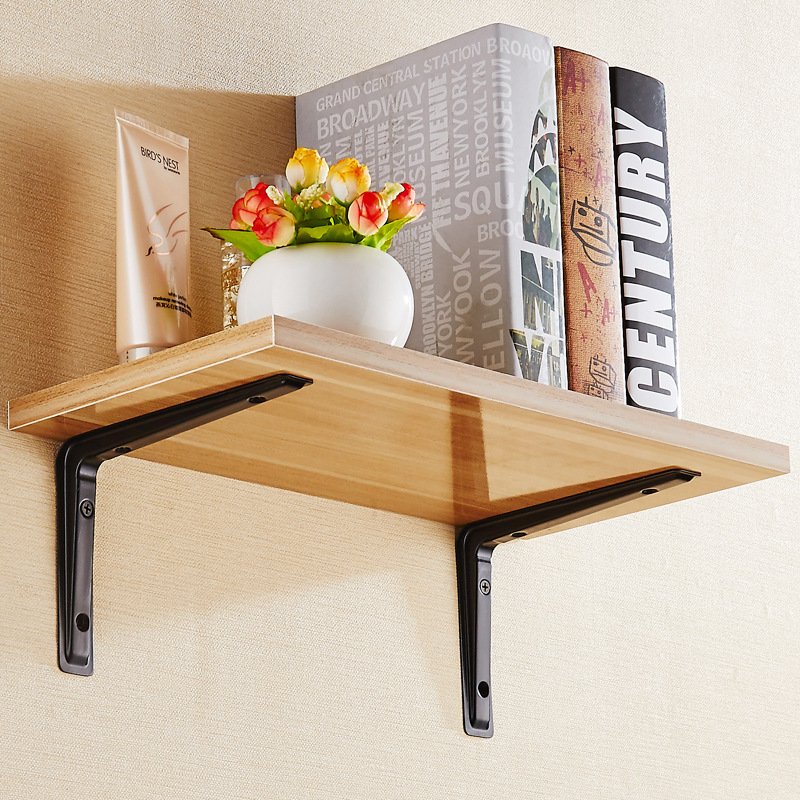 China made home furniture hardware High strength German square head multi size right angle triangle shelf board support bracket