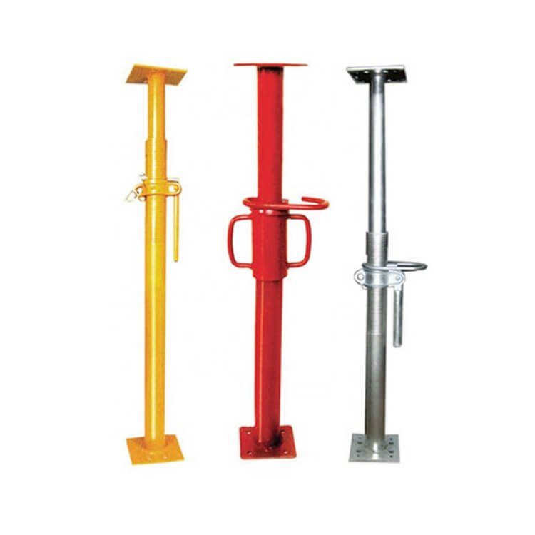 Building formwork concrete wall formwork scaffoldings steel support telescopic jack steel props price