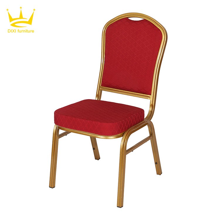 High Quality Luxury Modern Commercial Furniture Stack Hall Metal Banquet Hotel Chairs