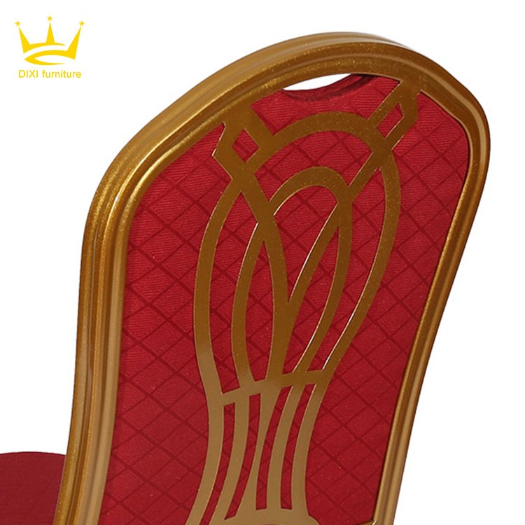 High Quality Luxury Modern Commercial Furniture Stack Hall Metal Banquet Hotel Chairs