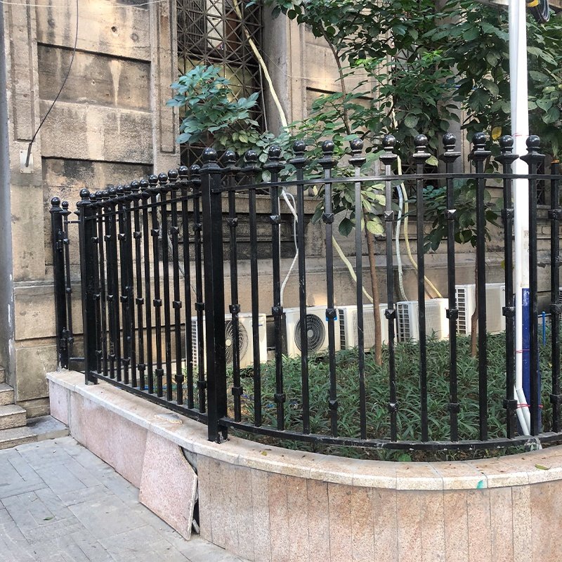 iron wrought gate and fence garden short wrought iron ornamental fences finials cheap iron fence with spears