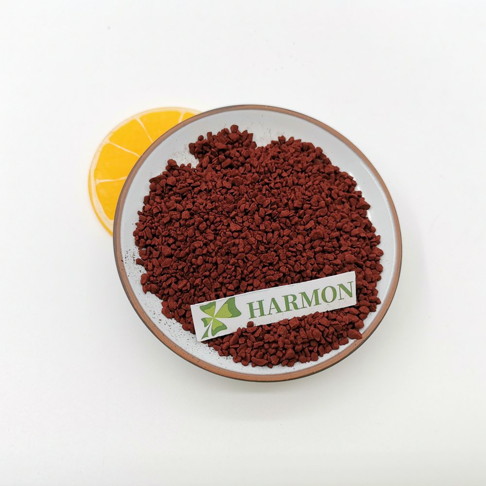 High Quality Dark Red Granular Trace Elements Iron Fertilizer 100% Water Soluble For Plants