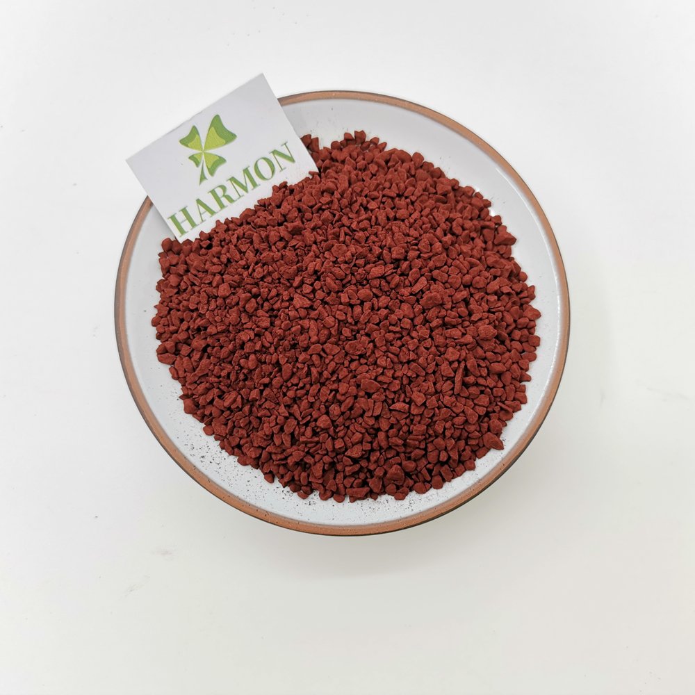 High Quality Dark Red Granular Trace Elements Iron Fertilizer 100% Water Soluble For Plants