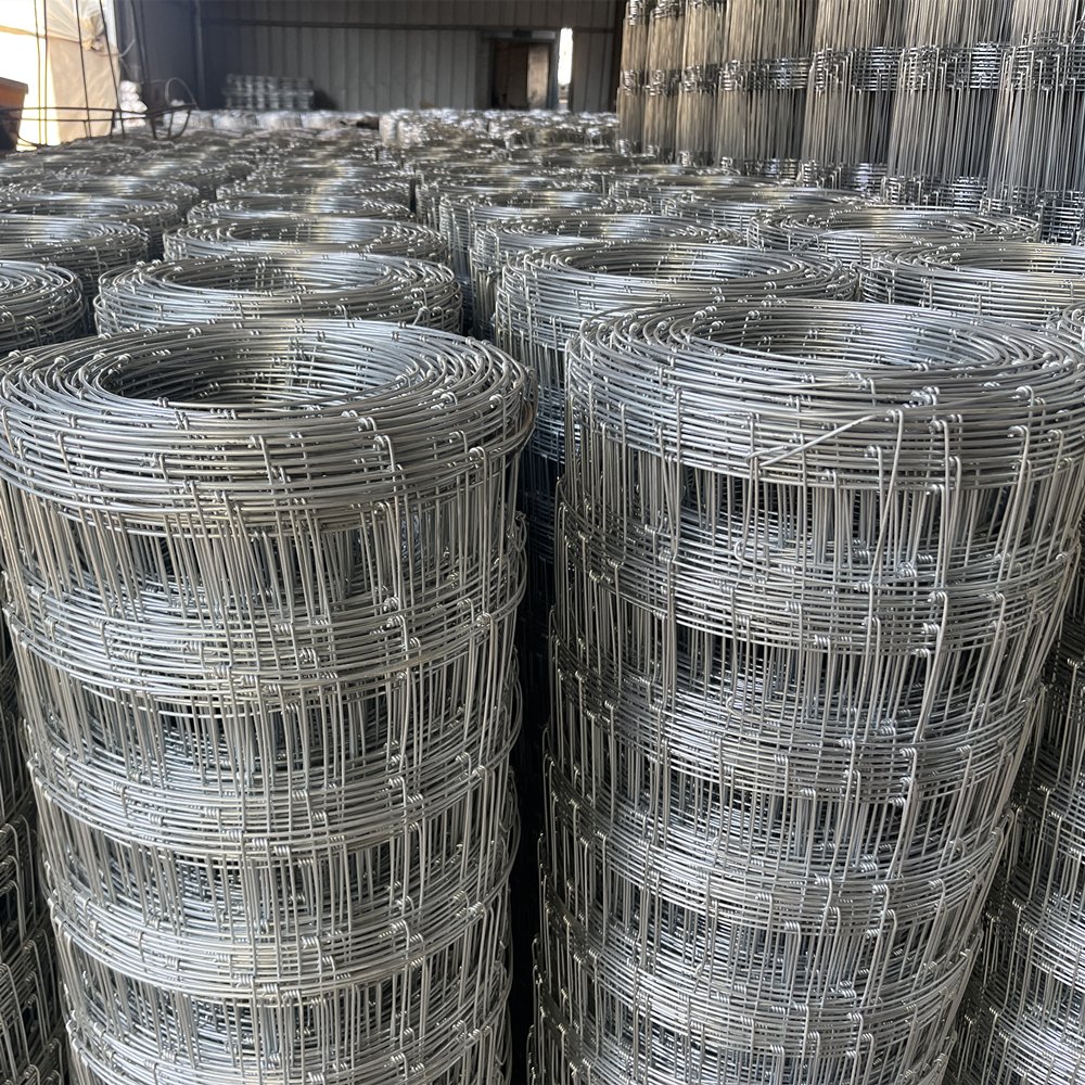 Electric Galvanized Iron Wire Cattle Mesh Fence For Livestocks