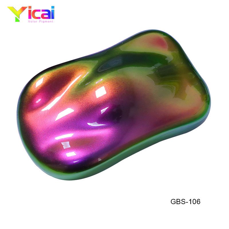 Color Change Car Paint Pigment Automotive Color Shift Paints Chrome Powder Super Chameleon Pigment For Car Paint